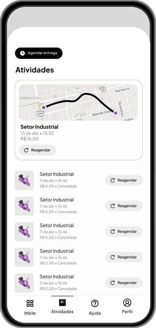 Veja seus históricos